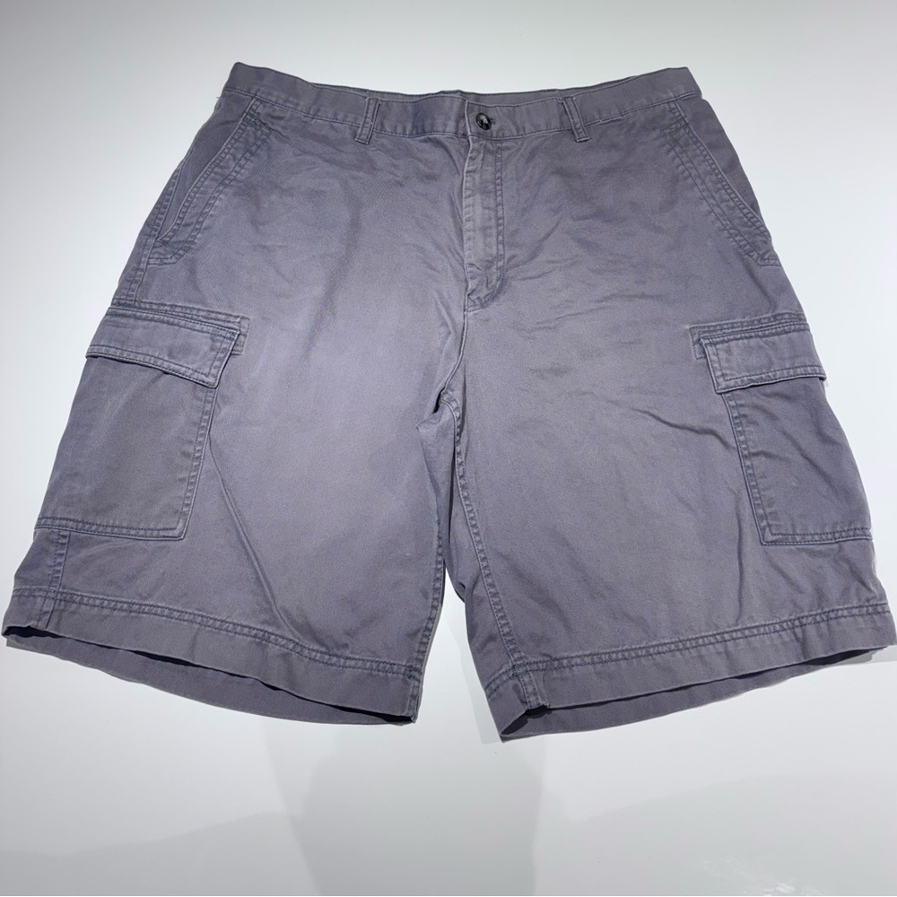 🛍️4 for 20$ / IZOD Men Cargo Shorts / Grey / 38